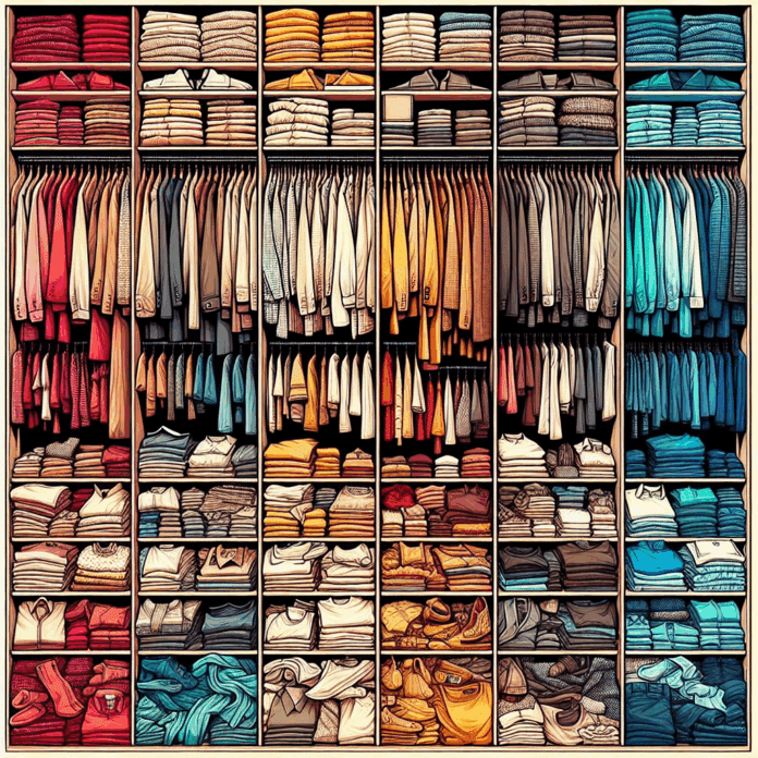 y es perfecto para separar la ropa por tipo o colores