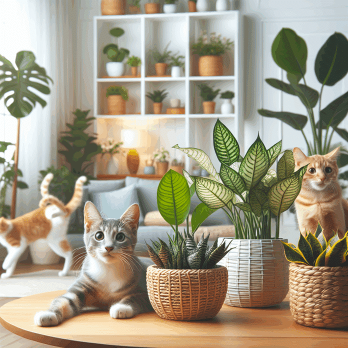 Cinco plantas ideales para tu casa si tienes gatos
