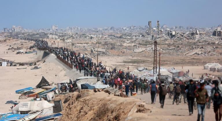 Se necesitan 70.000 millones de dólares para reconstruir la Franja de Gaza