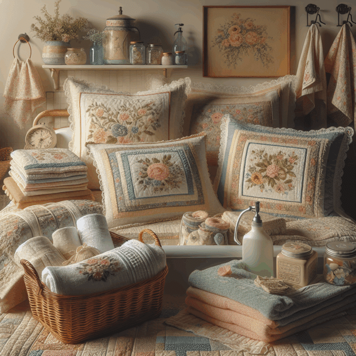 Ropa de cama y baño vintage de Pip Studio para un look «cottagecore» en casa