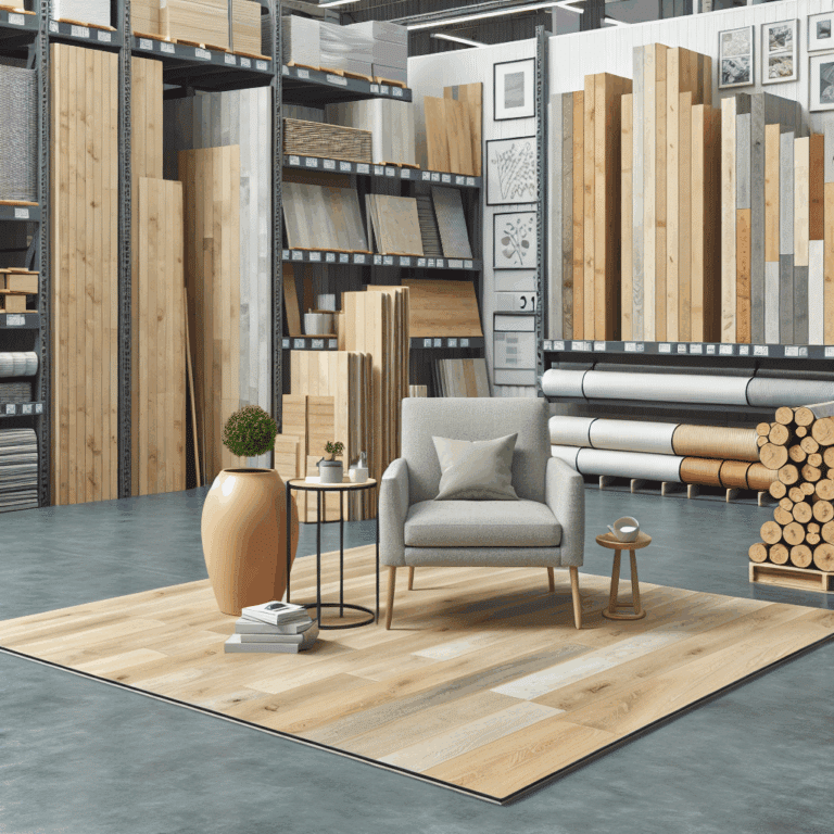 Leroy Merlin tiene un suelo vinílico estilo nórdico efecto madera natural que se instala sin obras