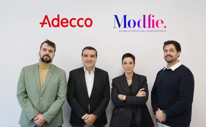 Adecco Audiovisual y Modfie firman una alianza estratégica para transformar la gestión de figuración y empleo en el sector audiovisual