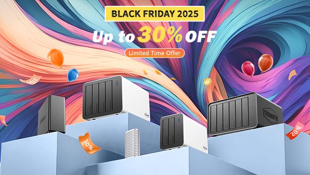 Aprovecha el Black Friday y Cyber Monday 2025 de TerraMaster: TerraMaster Black Friday & Cyber Monday 2025: hasta un 30% de descuento en NAS y DAS