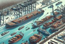 Aumento de 18.8 Millones en Pasajeros Marítimos en la UE en 2024 A cruise ship in the port.