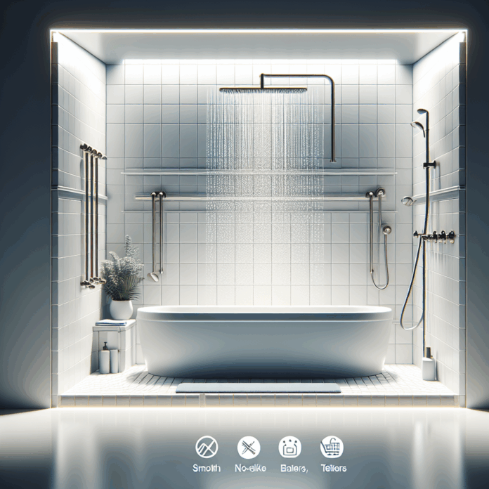 "Esta es la mejor opción a elegir entre bañera o ducha, son mucho más seguras y antideslizantes"