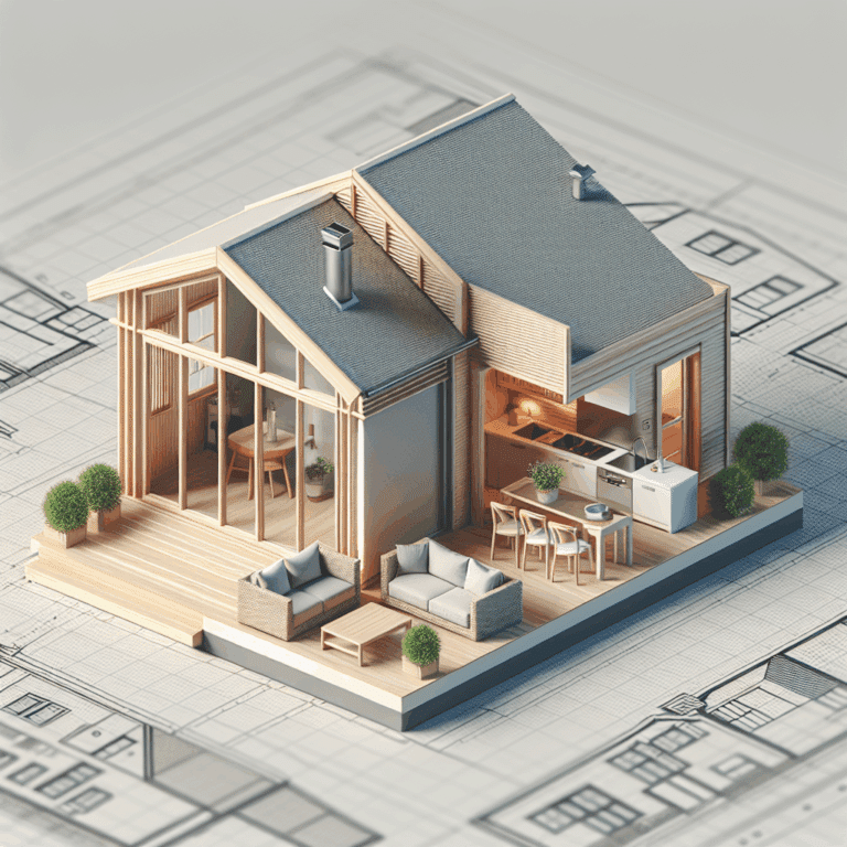 La casa prefabricada de Amazon de dos dormitorios, salón y cocina por menos de 10.000 euros