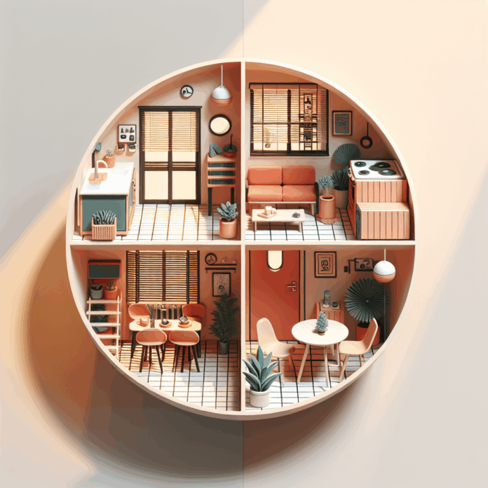 5 trucos para duplicar luz y espacio en pisos pequeños