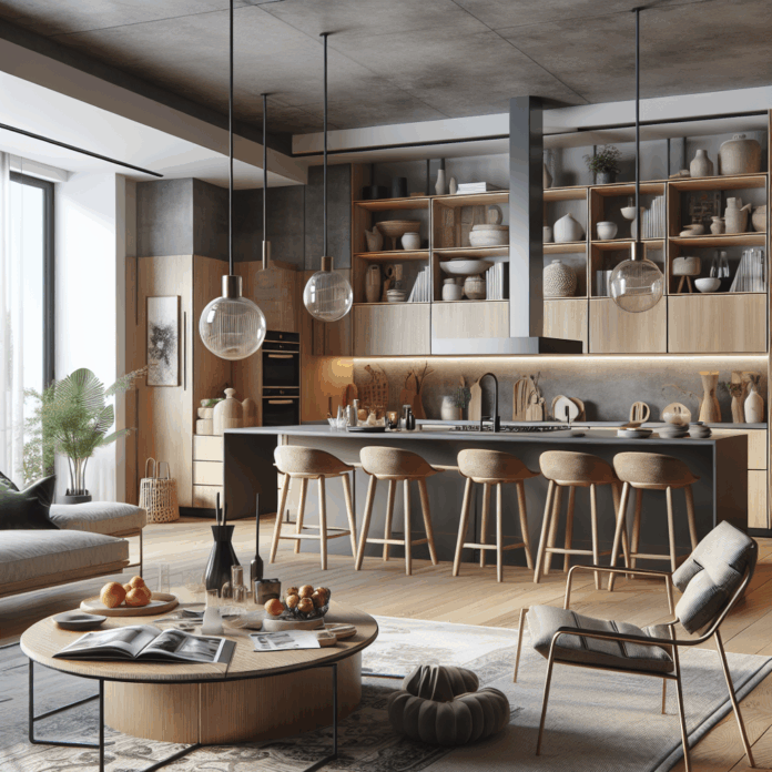 Cocina de Revista: Un Espacio Moderno con Área de Comedor ahora tras la reforma es una cocina de revista que incluye zona de comedor