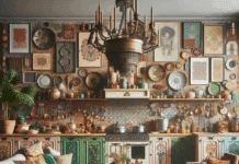 Cocinas Maximalistas: Ideas y Consejos para una Decoración Impactante Diseño de cocina maximalista