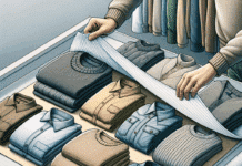 Cómo Conservar Ropa de Otras Temporadas Sin Olores ni Arrugas Usando Papel de Horno "Para guardar la ropa de otra temporada sin olor a humedad ni arrugas dentro del armario, utilizo papel de horno"