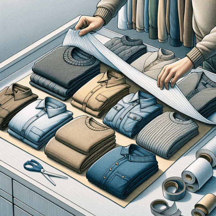 Cómo Conservar Ropa de Otras Temporadas Sin Olores ni Arrugas "Para guardar la ropa de otra temporada sin olor a humedad ni arrugas dentro del armario, utilizo papel de horno"