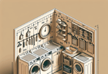 Cómo Organizar el Espacio de una Pequeña Lavandería: Ideas, Medidas y Planos Cómo distribuir una lavandería pequeña