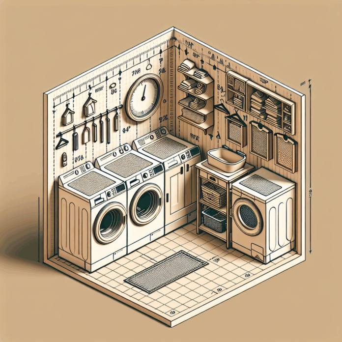 Cómo Organizar el Espacio de una Pequeña Lavandería: Ideas, Medidas Cómo distribuir una lavandería pequeña