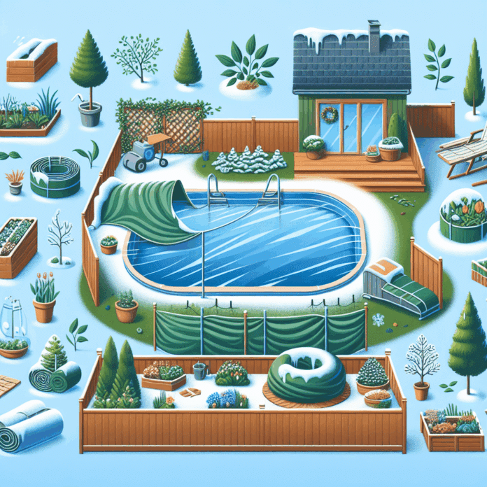 Cómo Proteger las Zonas Verdes y Resguardar la Piscina en cómo proteger las zonas verdes de tu hogar y resguardar la piscina durante los meses de frío