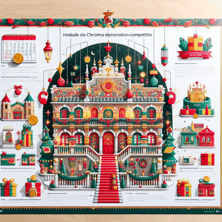 Concurso de decoración navideña