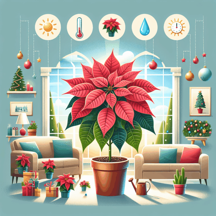 Cómo cuidar tu flor de Pascua o poinsettia y que sobreviva a la Navidad