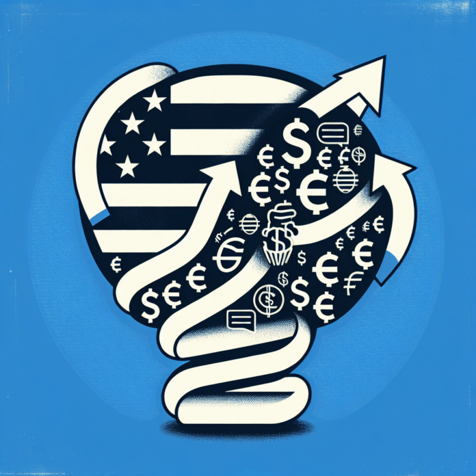 A loaded cargo ship at sea.