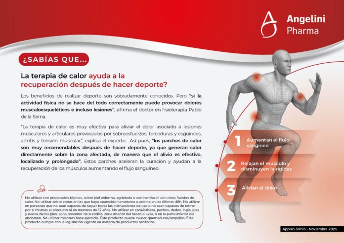 La aplicación de calor mejora la recuperación después de realizar deporte, según Pablo de la Serna