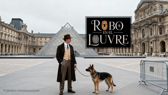 El robo del Louvre inspira una nueva Escape Room para empresas en Madrid