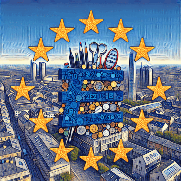 En 2023, el 10% del PIB de la UE se doctor holding a report with patient in the background