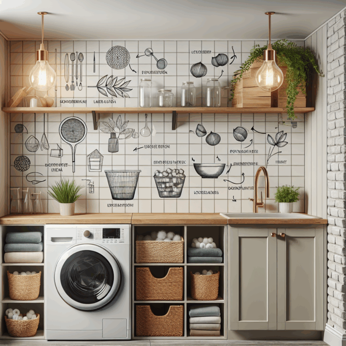 Encimeras y armarios para lavadero