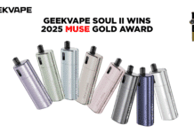 Geekvape SOUL II Conquista el Premio MUSE de Oro 2025 Geekvape SOUL II gana el Premio MUSE de Oro 2025