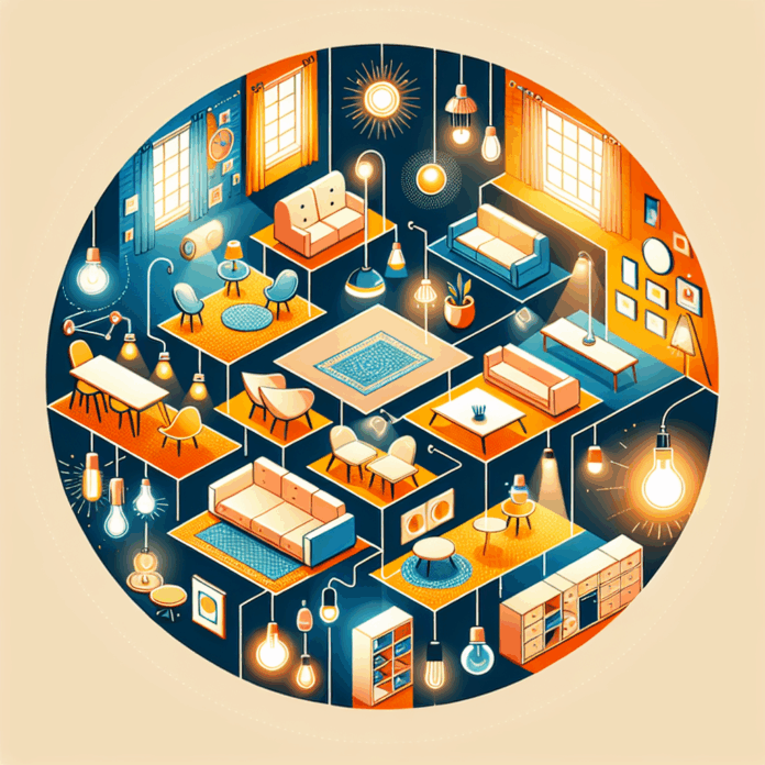 Tratamiento de la luz en interiores