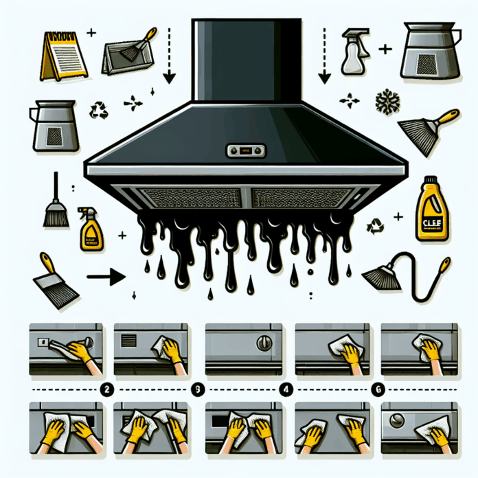 Guía Práctica para Limpiar la Campana Extractora de Cocina con cómo limpiar la campana extractora de la cocina llena de grasa acumulada