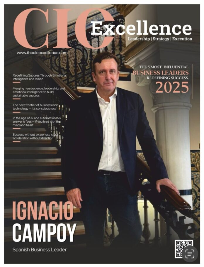 Ignacio Campoy Aguilar, reconocido entre "Los 5 Líderes de Negocios más Influyentes" por su liderazgo en el Grupo Educativo Formación Universitaria