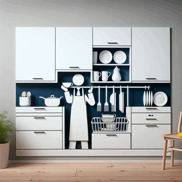 Ikea lanza un escurreplatos discreto y funcional, ideal para cocinas pequeñas
