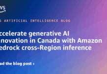 Impulsa la Innovación en IA Generativa en Canadá con la Inferencia Cross-Region de Amazon Bedrock Accelerate generative AI innovation in Canada with Amazon Bedrock cross-Region inference