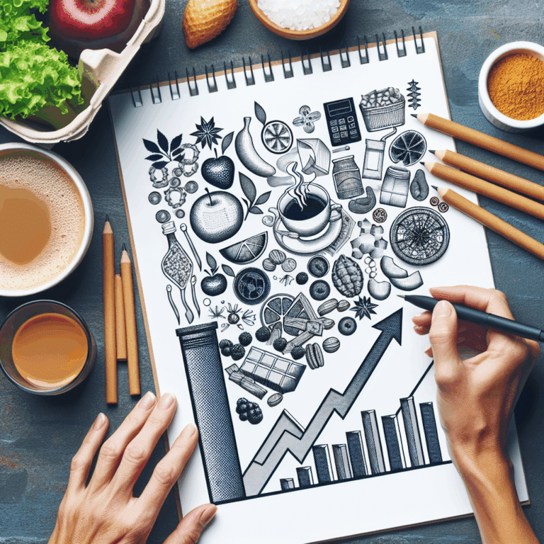 Two women shopping for food.