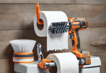 Leroy Merlin Rebaja el Innovador Portarrollos Dos en Uno sin Taladros con Escobilla de Baño Incluida Leroy Merlin rebaja la solución dos en uno, un portarrollos que no necesita taladros e incluye la escobilla del baño