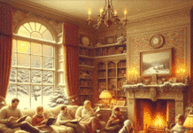 Mangas Cortas en Invierno: La Comodidad del Hogar nada de estar en manga corta en el salón de casa en invierno”