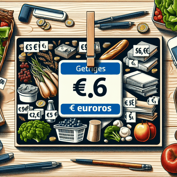 cuestan menos de 6 euros