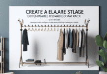 Perchero Extensible Económico: Calidad y Estilo por Menos de 18 Euros un perchero extensible que cuesta menos de 18 euros