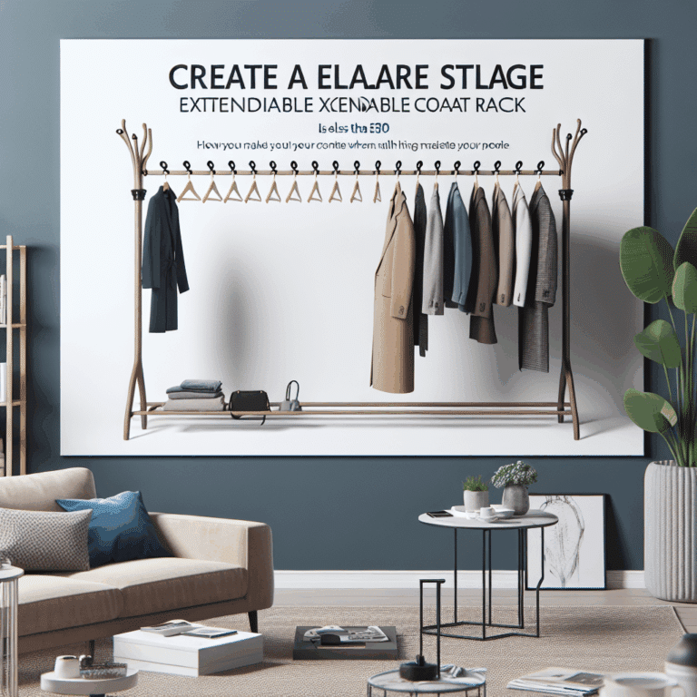 un perchero extensible que cuesta menos de 18 euros