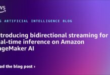 Presentamos la Transmisión Bidireccional para Inferencia en Tiempo Real en Amazon SageMaker AI Introducing bidirectional streaming for real-time inference on Amazon SageMaker AI