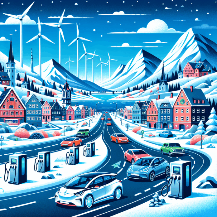 Regiones Nórdicas y Benelux: Lideran en la Adopción de Coches electric car charging