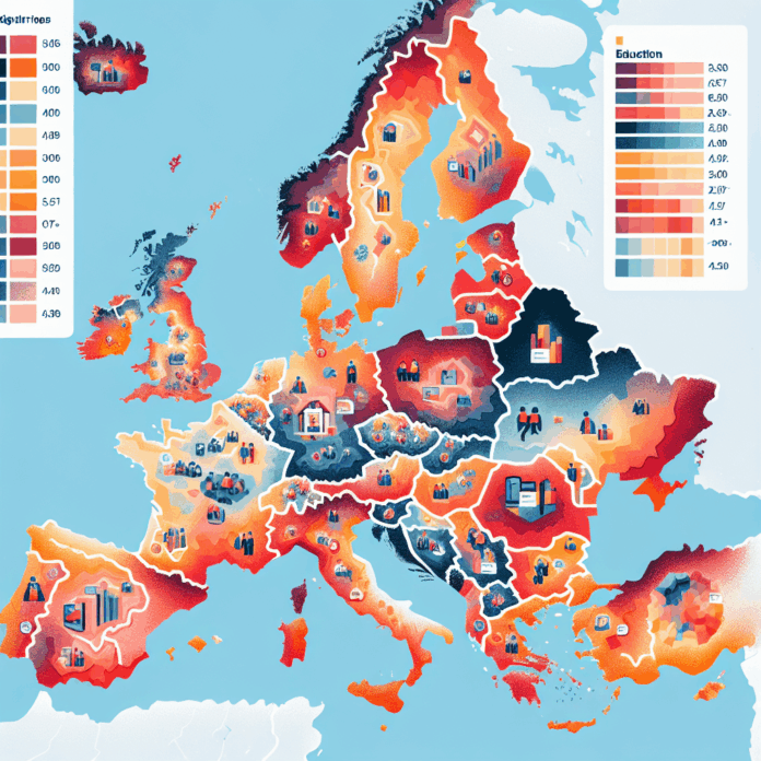 Regiones de la UE con Mayor Riesgo de Pobreza: Un An empty wallet.