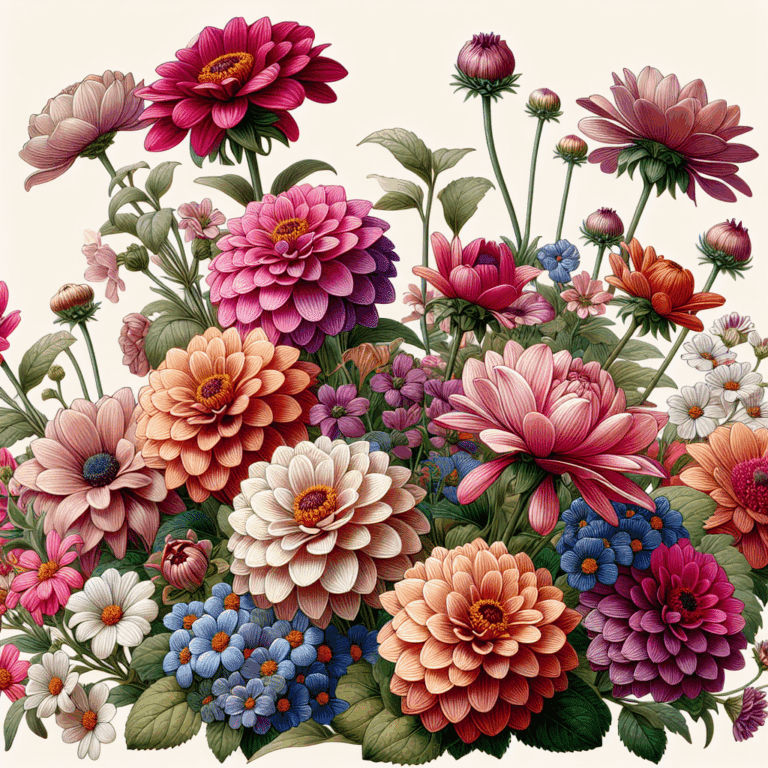 son resistentes, llenas de color y fáciles de mantener