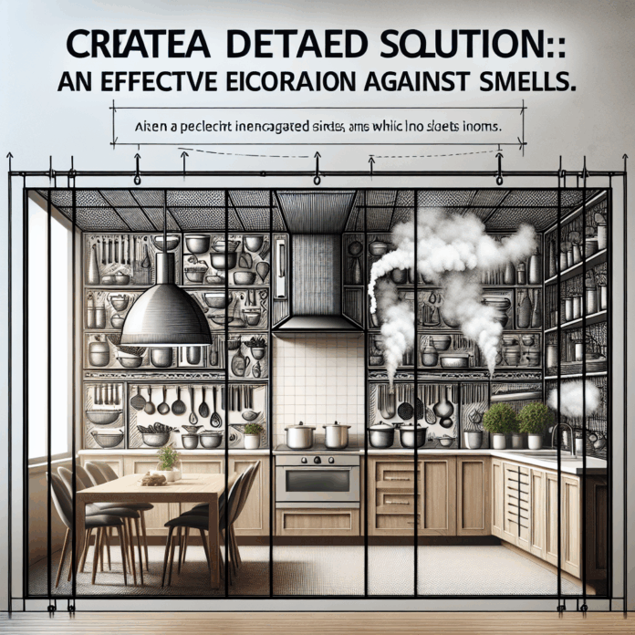 Solución Ideal para Cocinas Abiertas: Cerramiento Eficaz Contra Olores "Si quieres una cocina abierta pero te preocupan los olores, este cerramiento cumple con tus necesidades"