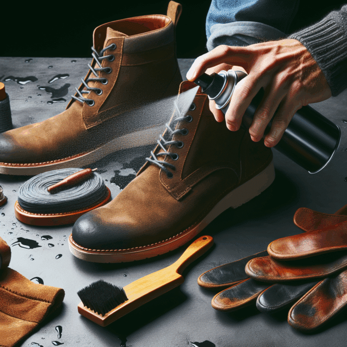 "Con este spray puedes impermeabilizar las zapatillas y botas de ante para protegerlas del agua y las manchas"