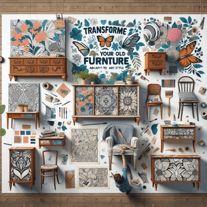 Transforma Tus Muebles Viejos: Siete Vinilos que se Adaptan a Estos siete vinilos capaces de remodelar muebles viejos pegan con cualquier estilo