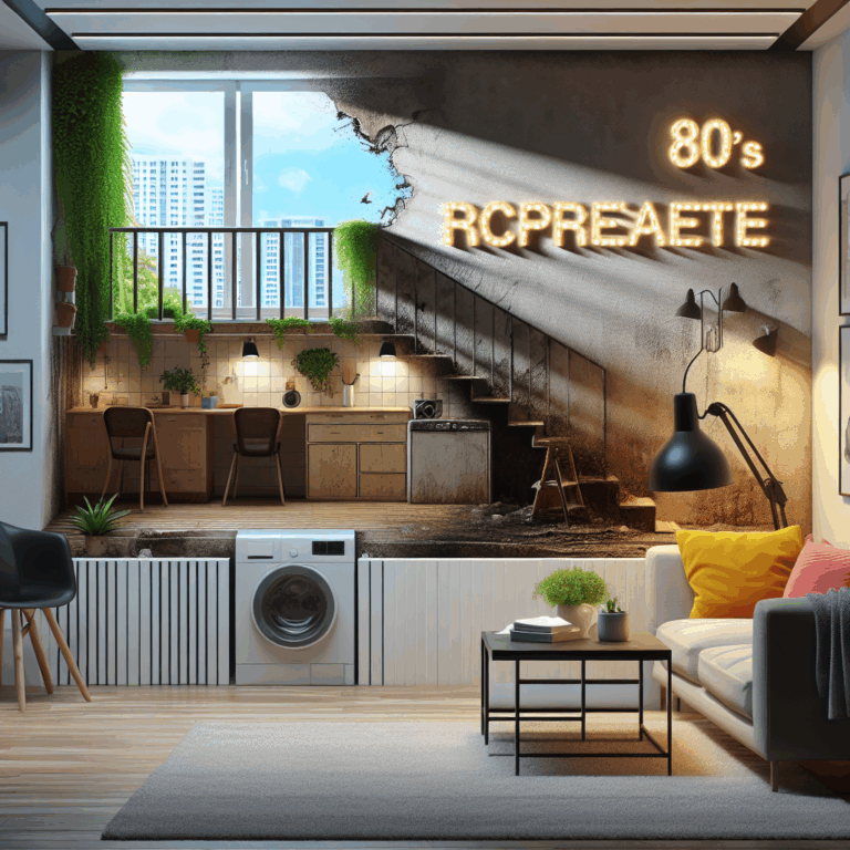 Si tuviera que reformar mi piso de los 80, me fijaría en esta impactante reforma de uno lleno de humedades y suelos de mortadela