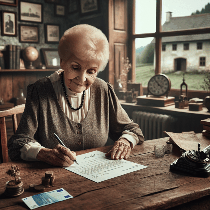 Una Anciana de 89 Años Dona Sus Propiedades y 2 Una vecina de 89 años dona todas sus casas y 2 millones de euros a su pueblo, pero las condiciones son muy claras