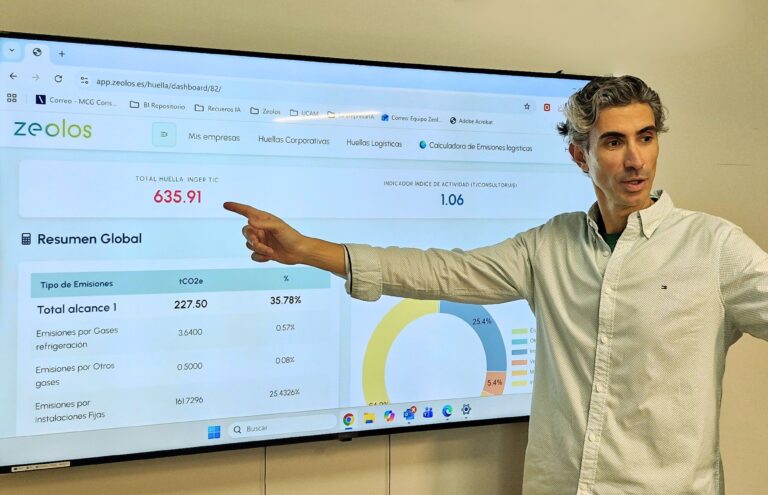 Zeolos lanza la primera plataforma gratuita de huella de carbono en España para facilitar el cumplimiento del Real Decreto 214/2025
