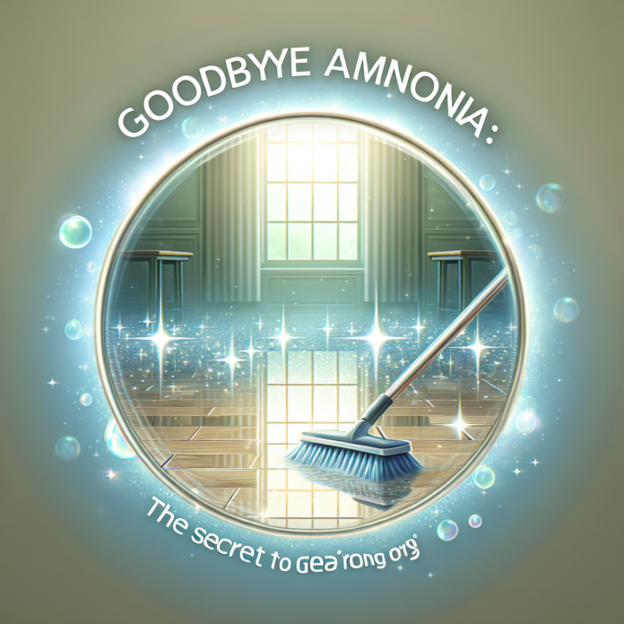 Adiós Amoníaco: El Secreto para Suelos Relucientes de Mercadona Adiós amoniaco, este es el producto de Mercadona que hay que poner en el agua caliente de la fregona para dejar un suelo reluciente