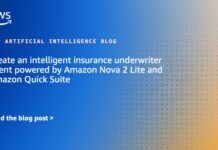 Agente de Suscripción de Seguros Inteligente Impulsado por Amazon Nova 2 Lite y Amazon Quick Suite Create an intelligent insurance underwriter agent powered by Amazon Nova 2 Lite and Amazon Quick Suite