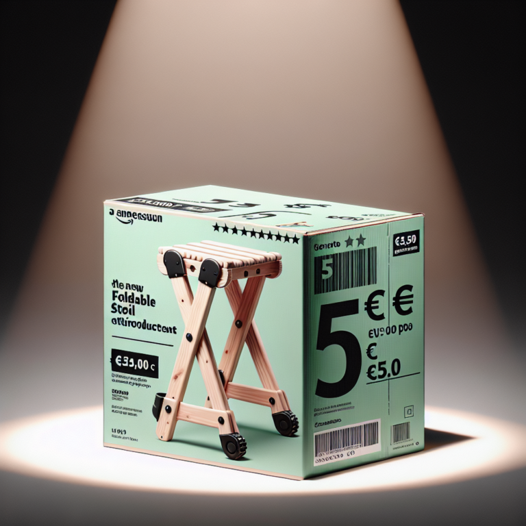 Aldi lanza mañana 31 de diciembre un taburete plegable por menos de 5 euros